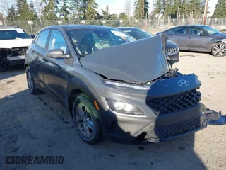 2023 Hyundai Kona SE with VIN KM8K2CAB3PU058140, listed as a IAAI auction lot 41378618 with 23,694 mi miles. Bid and sale history available at carsss.com. Image 1.