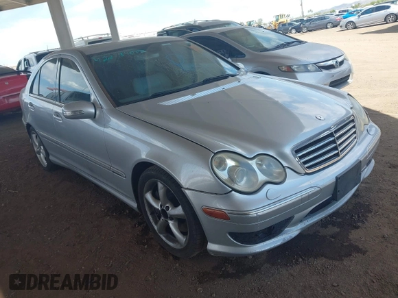 2006 Mercedes-Benz C 230 Sport with VIN WDBRF52H56A856482, listed as a IAAI auction lot 42218455 with 219,880 mi miles and . Bid and sale history available at DreamBid. Image 1.