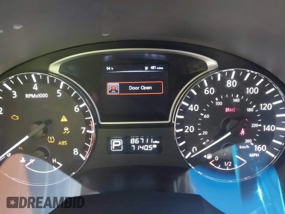 2015 Nissan Altima 2.5 S with VIN 1N4AL3AP9FN385035, listed as a IAAI auction lot 41969896 with 86,711 mi miles. Bid and sale history available at carsss.com. Image 7.