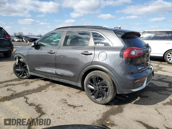 2018 Kia Niro EX with VIN KNDCC3LC9J5140791, listed as a Copart auction lot 44413335 with 107,213 mi miles and Salvage Title. Bid and sale history available at carsss.com. Image 2.