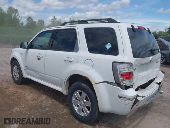 2008 Mercury Mariner с VIN 4M2CU91168KJ18822, выставлен на аукционе IAAI как лот 42389220 с пробегом 145 170 миль миль и . История ставок и продаж доступна на DreamBid. Изображение 3.