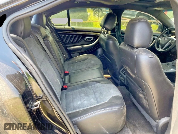 2013 Ford Taurus SHO z VIN 1FAHP2KT6DG144172, wystawiony jako Copart lot #54102495 z przebiegiem Nie podano mil oraz Czysty tytuł • Clean title. Historia ofert i sprzedaży dostępna na DreamBid. Obrazek 6.