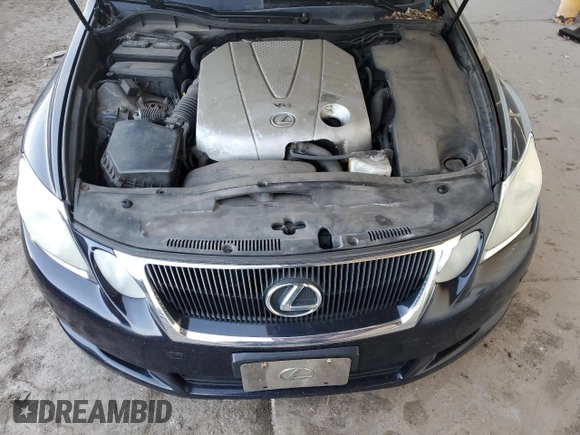 2008 Lexus GS 350 with VIN JTHCE96S080018200, listed as a Copart auction lot 44603035 with 186,926 mi miles and Salvage Title. Bid and sale history available at DreamBid. Image 11.