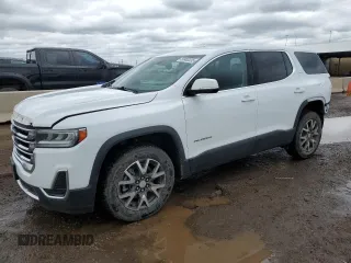 2021 GMC Acadia SLE with VIN 1GKKNKLAXMZ160810, listed as a Copart auction lot 58983335 with 112,006 mi miles and Clean title. Bid and sale history available at DreamBid. Image 1.
