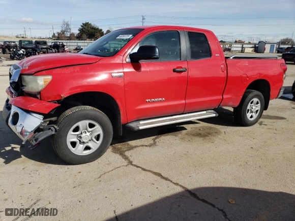 2007 Toyota Tundra SR5 with VIN 5TFBV54187X008830, listed as a Copart auction lot 46350725 with 158,452 mi miles and Salvage Title. Bid and sale history available at carsss.com. Image 1.