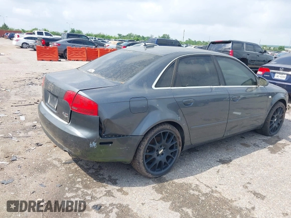 2006 Audi A4 2.0T with VIN WAUDF78E46A085336, listed as a IAAI auction lot 42118817 with 1 mi miles. Bid and sale history available at carsss.com. Image 4.