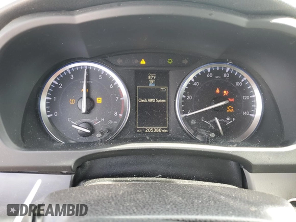 2016 Toyota Highlander Limited with VIN 5TDDKRFH1GS290074, listed as a Copart auction lot 59909005 with 205,380 mi miles and Salvage title. Bid and sale history available at DreamBid. Image 9.