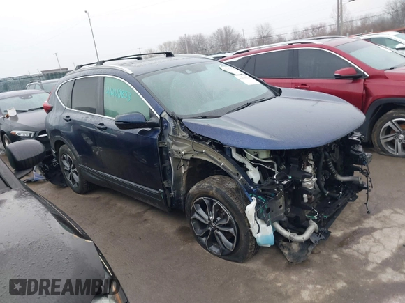 2020 Honda CR-V EX with VIN 5J6RW2H59LL015336, listed as a IAAI auction lot 41554062 with 67,268 mi miles. Bid and sale history available at carsss.com. Image 14.