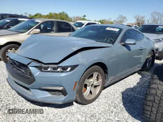2024 Ford Mustang EcoBoost with VIN 1FA6P8TH3R5118832, listed as a Copart auction lot 48633515 with 23,426 mi miles and Salvage Title. Bid and sale history available at carsss.com. Image 1.