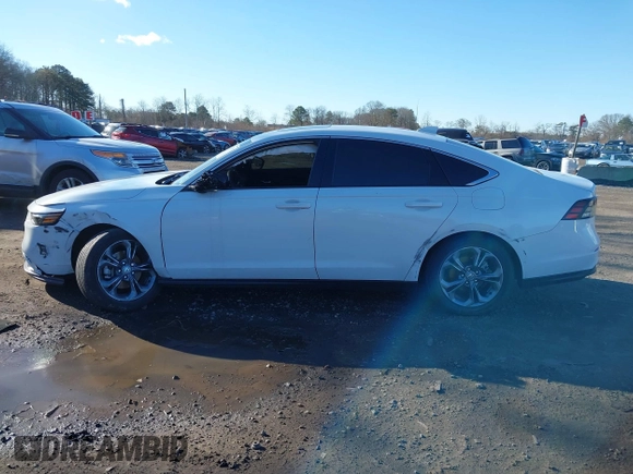2024 Honda Accord EX with VIN 1HGCY1F38RA003587, listed as a IAAI auction lot 41742199 with 25,754 mi miles and . Bid and sale history available at DreamBid. Image 14.