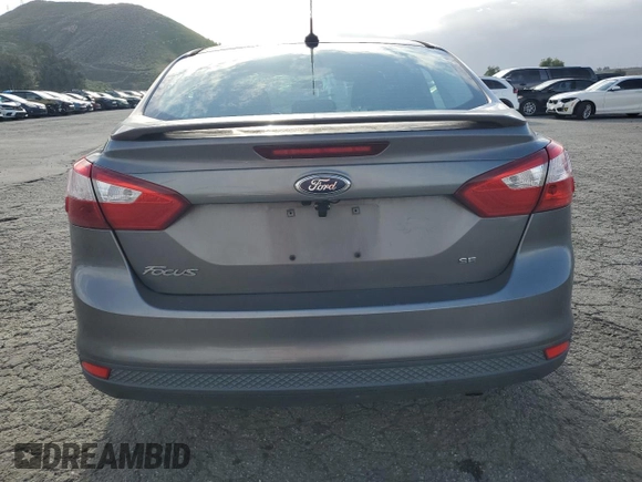 2012 Ford Focus SE with VIN 1FAHP3F29CL400642, listed as a Copart auction lot 49475905 with 128,289 mi miles and Salvage Title. Bid and sale history available at carsss.com. Image 6.