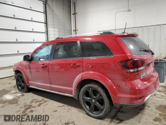 2018 Dodge Journey Crossroad with VIN 3C4PDDGG8JT533442, listed as a Copart auction lot 45895805 with 36,361 mi miles and Salvage Title. Bid and sale history available at DreamBid. Image 2.