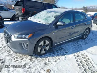 2020 Hyundai Ioniq Limited with VIN KMHC05LC0LU207948, listed as a IAAI auction lot 41259788 with 46,189 mi miles and . Bid and sale history available at DreamBid. Image 18.