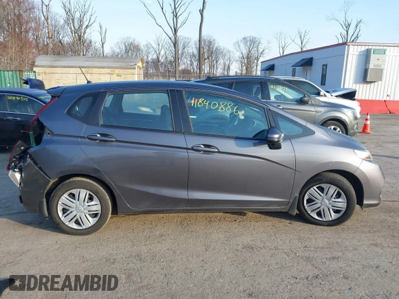 2019 Honda Fit LX with VIN 3HGGK5H43KM706622, listed as a IAAI auction lot 41840886 with 37,962 mi miles. Bid and sale history available at carsss.com. Image 13.