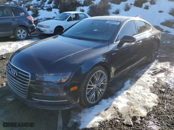 2018 Audi A7 Premium Plus with VIN WAUW3AFC3JN090173, listed as a Copart auction lot 40884873 with 61,474 mi miles. Bid and sale history available at carsss.com. Image 1.