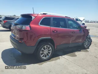 2021 Jeep Cherokee Latitude Lux z VIN 1C4PJLMX4MD112156, wystawiony jako Copart lot #53464955 z przebiegiem 11 822 mil mil oraz Nie do naprawy • Non repairable. Historia ofert i sprzedaży dostępna na DreamBid. Obrazek 3.