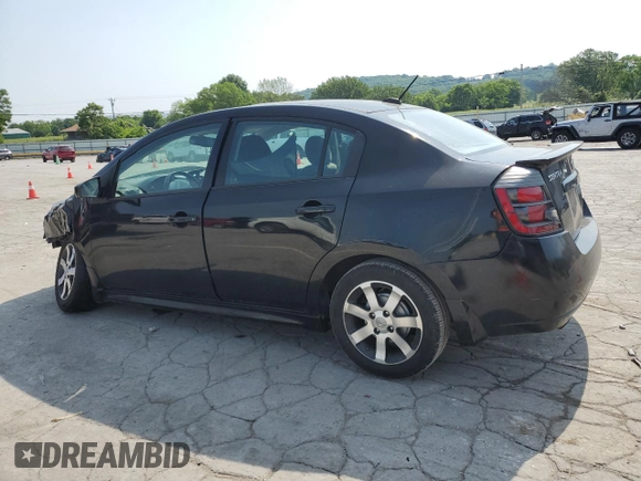 2012 Nissan Sentra SR with VIN 3N1AB6AP8CL622501, listed as a Copart auction lot 59402925 with Not provided miles and Salvage title. Bid and sale history available at DreamBid. Image 2.