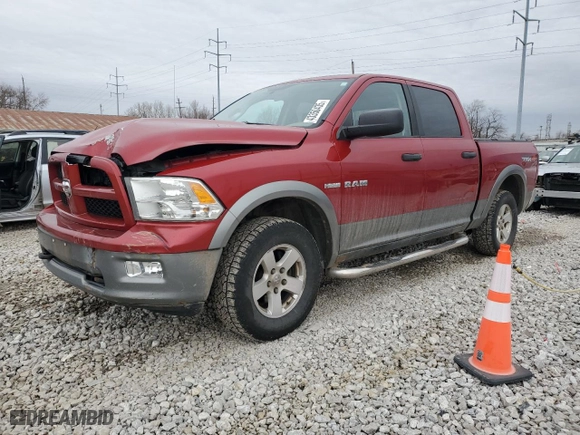 2009 Dodge Ram 1500 Laramie with VIN 1D3HV13T89S816849, listed as a Copart auction lot 43350435 with 153,069 mi miles and Salvage Title. Bid and sale history available at carsss.com. Image 1.