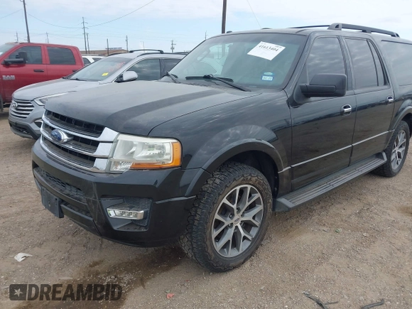 2015 Ford Expedition EL XLT with VIN 1FMJK1HT8FEF26502, listed as a IAAI auction lot 41613404 with 177,021 mi miles. Bid and sale history available at carsss.com. Image 6.
