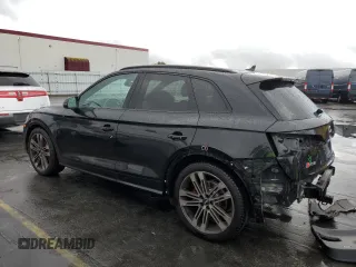 2019 Audi SQ5 Premium Plus with VIN WA1B4AFY8K2022409, listed as a Copart auction lot 76301484 with 64,893 mi miles and Salvage Title. Bid and sale history available at DreamBid. Image 2.