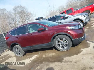 2018 Honda CR-V EX with VIN 5J6RW2H51JL016641, listed as a IAAI auction lot 41786139 with 50,957 mi miles. Bid and sale history available at carsss.com. Image 13.
