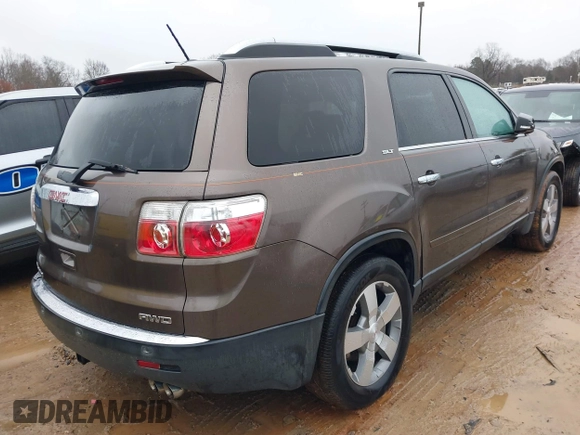 2007 GMC Acadia SLT with VIN 1GKEV33747J168024, listed as a IAAI auction lot 41568617 with 203,080 mi miles. Bid and sale history available at carsss.com. Image 4.