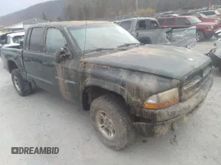 2000 Dodge Dakota Sport with VIN 1B7HG2AZ6YS661541, listed as a IAAI auction lot 41674406 with 204,117 mi miles. Bid and sale history available at carsss.com. Image 1.