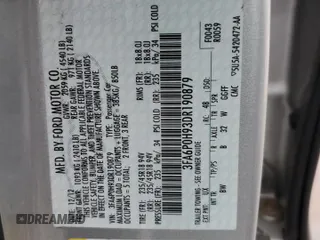 2013 Ford Fusion SE with VIN 3FA6P0H93DR190879, listed as a Copart auction lot 55967615 with 113,848 mi miles and Salvage title. Bid and sale history available at DreamBid. Image 12.