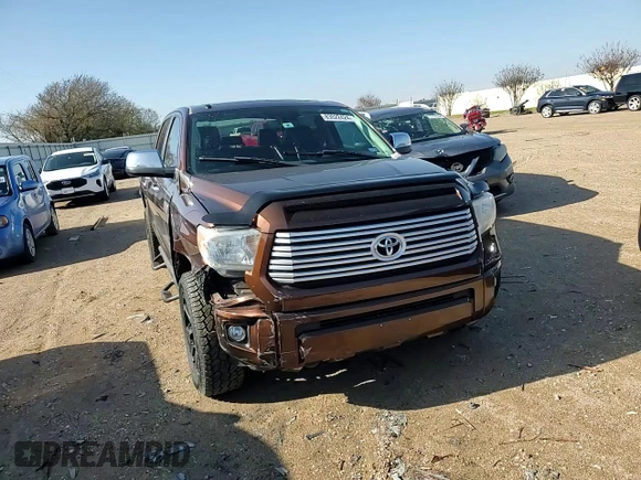 2016 Toyota Tundra 4WD Truck Platinum with VIN 5TFAW5F17GX518494, listed as a Copart auction lot 83022424 with 0 mi miles and Salvage Title. Bid and sale history available at carsss.com. Image 11.