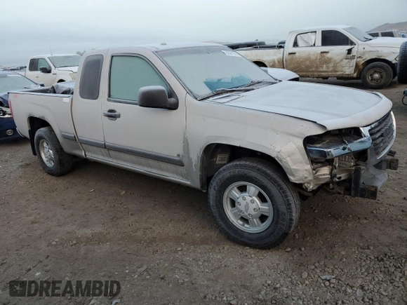 2007 GMC Canyon SL with VIN 1GTCS19E178189670, listed as a Copart auction lot 82561574 with 123,048 mi miles and Clean Title. Bid and sale history available at carsss.com. Image 4.