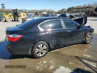 2014 Honda Accord Sedan LX with VIN 1HGCR2F34EA200222, listed as a Copart auction lot 87826485 with Not Provided miles and Salvage Title. Bid and sale history available at carsss.com. Image 3.