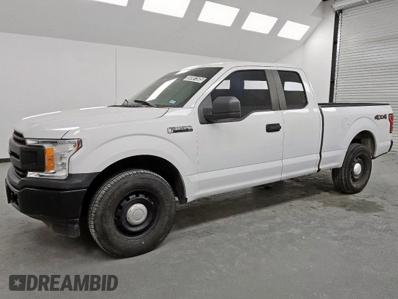 2018 Ford F-150 XL z VIN 1FTFX1E54JFD96724, wystawiony jako Copart lot #58981505 z przebiegiem 149 534 mil mil oraz Czysty tytuł • Clean title. Historia ofert i sprzedaży dostępna na DreamBid. Obrazek 1.