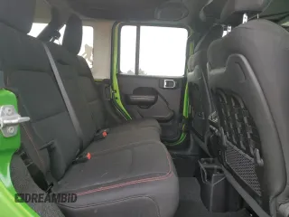 2019 Jeep Wrangler Unlimited Rubicon with VIN 1C4HJXFN8KW545049, listed as a Copart auction lot 41445415 with 57,744 mi miles and Salvage title. Bid and sale history available at DreamBid. Image 10.