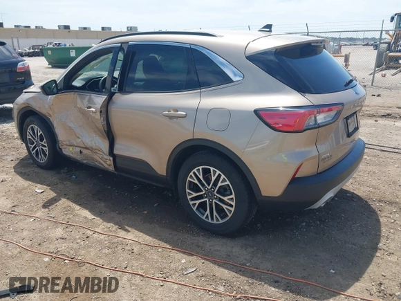 2020 Ford Escape SEL with VIN 1FMCU0H69LUB23895, listed as a IAAI auction lot 42266341 with 88,773 mi miles and . Bid and sale history available at DreamBid. Image 3.