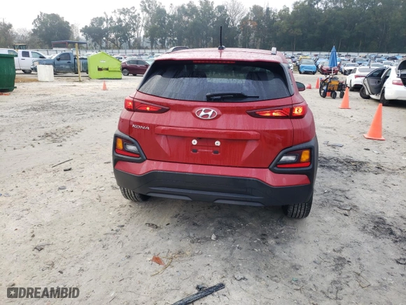 2020 Hyundai Kona SEL with VIN KM8K22AA6LU517950, listed as a Copart auction lot 85195604 with 40,227 mi miles and Non Repairable. Bid and sale history available at carsss.com. Image 6.
