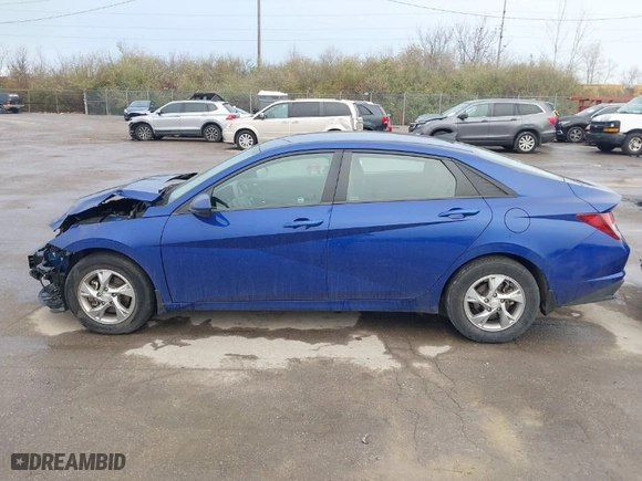 2022 Hyundai Elantra SE with VIN 5NPLL4AG4NH062521, listed as a IAAI auction lot 40909633 with 26,362 mi miles. Bid and sale history available at carsss.com. Image 15.