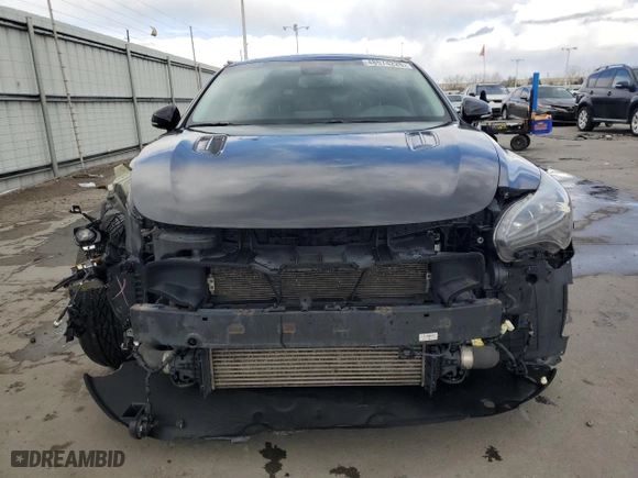 2018 Kia Stinger Premium with VIN KNAE25LA2J6028315, listed as a Copart auction lot 48574225 with 94,324 mi miles and Salvage Title. Bid and sale history available at carsss.com. Image 5.