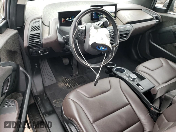 2019 BMW i3 with VIN WBY8P2C56K7D57387, listed as a Copart auction lot 86383904 with 18,783 mi miles and Salvage Title. Bid and sale history available at carsss.com. Image 8.