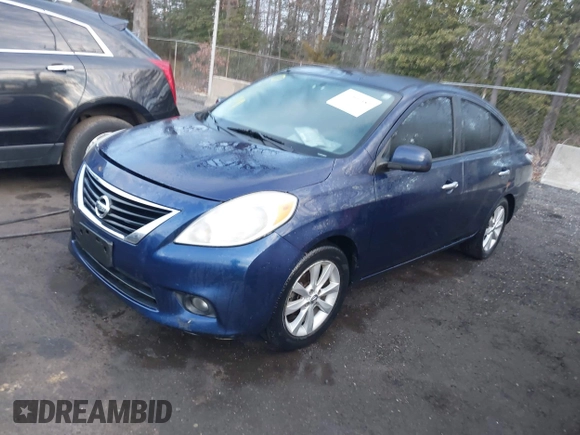 2014 Nissan Versa SV with VIN 3N1CN7AP3EL822730, listed as a IAAI auction lot 41504683 with 96,805 mi miles. Bid and sale history available at carsss.com. Image 17.