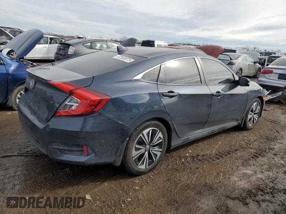 2016 Honda Civic Sedan EX-L with VIN 19XFC1F73GE022605, listed as a Copart auction lot 47203575 with 176,936 mi miles and Salvage Title. Bid and sale history available at carsss.com. Image 3.