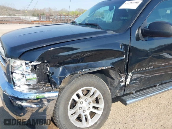2013 Chevrolet Silverado 1500 LT with VIN 3GCPKSE7XDG216336, listed as a IAAI auction lot 41899590 with 38,398 mi miles. Bid and sale history available at carsss.com. Image 6.