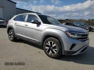 2022 Volkswagen Atlas SE with VIN 1V2LC2CAXNC201218, listed as a Copart auction lot 44107505 with 63,897 mi miles and Salvage title. Bid and sale history available at DreamBid. Image 4.
