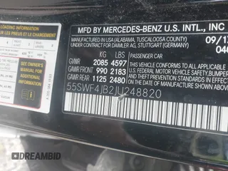 2018 Mercedes-Benz C 300 с VIN 55SWF4JB2JU248820, выставлен на аукционе IAAI как лот 42538805 с пробегом 148 140 миль миль и . История ставок и продаж доступна на DreamBid. Изображение 9.