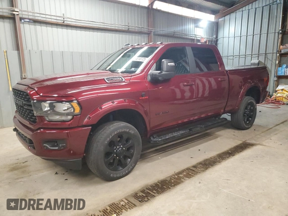 2023 Ram 2500 Big Horn with VIN 3C6UR5DL7PG636856, listed as a Copart auction lot 49510725 with 11,018 mi miles and Salvage Title. Bid and sale history available at carsss.com. Image 1.