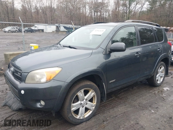 2007 Toyota RAV4 Sport with VIN JTMBK32V775040554, listed as a IAAI auction lot 41962420 with 163,905 mi miles. Bid and sale history available at carsss.com. Image 2.