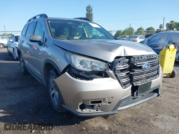 2019 Subaru Ascent Premium with VIN 4S4WMACD6K3459744, listed as a IAAI auction lot 41960104 with 123,401 mi miles and . Bid and sale history available at DreamBid. Image 1.