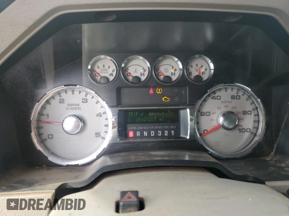 2008 Ford F-250 XL with VIN 1FTSW20R88ED18528, listed as a Copart auction lot 57080025 with 208,282 mi miles and Salvage title. Bid and sale history available at DreamBid. Image 9.
