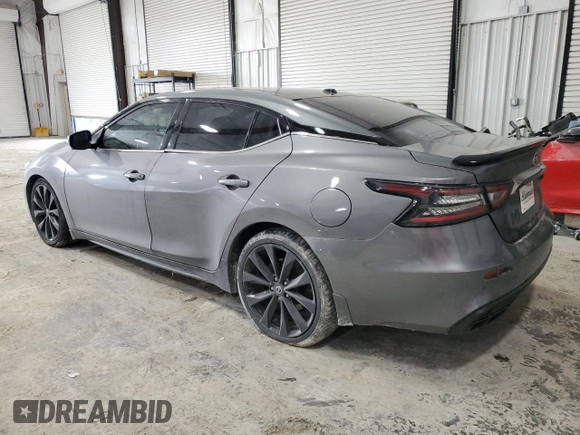 2019 Nissan Maxima SV with VIN 1N4AA6AV8KC383305, listed as a Copart auction lot 45301095 with 135,846 mi miles and Salvage Title. Bid and sale history available at DreamBid. Image 2.