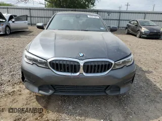 2020 BMW 3 Series 330i with VIN 3MW5R1J01L8B05802, listed as a Copart auction lot 52021825 with 86,214 mi miles and Salvage title. Bid and sale history available at DreamBid. Image 5.