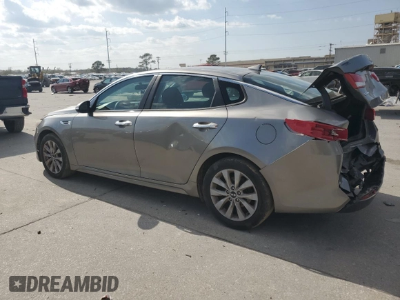 2017 Kia Optima LX with VIN 5XXGT4L36HG139045, listed as a Copart auction lot 47464285 with 191,626 mi miles and Salvage Title. Bid and sale history available at carsss.com. Image 2.